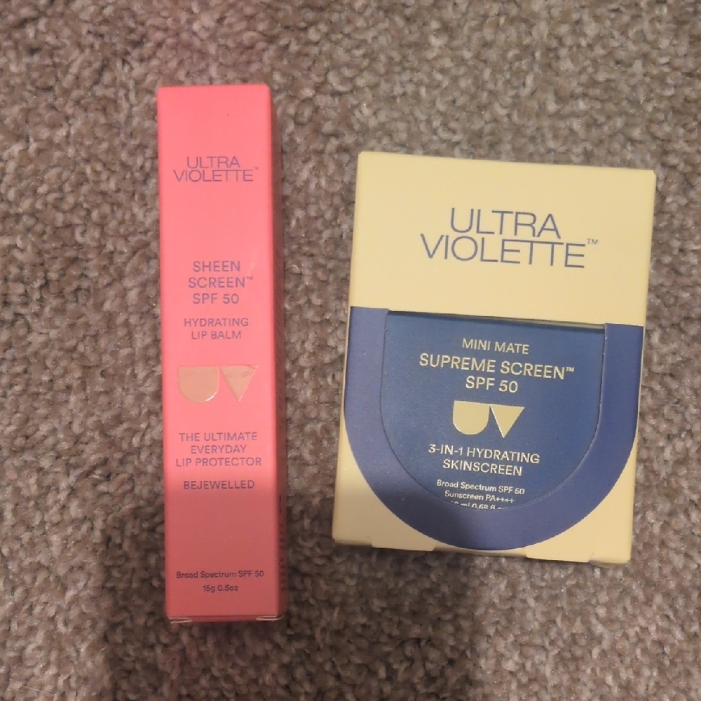 Ultra Violette Bejewled Lip Balm & Mini Matte Supreme Screen Duo